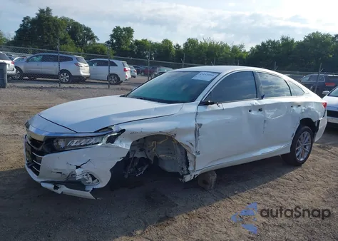 2022 Honda Accord Lx z USA, uszkodzony, nr VIN 1HGCV1F1XNA014723